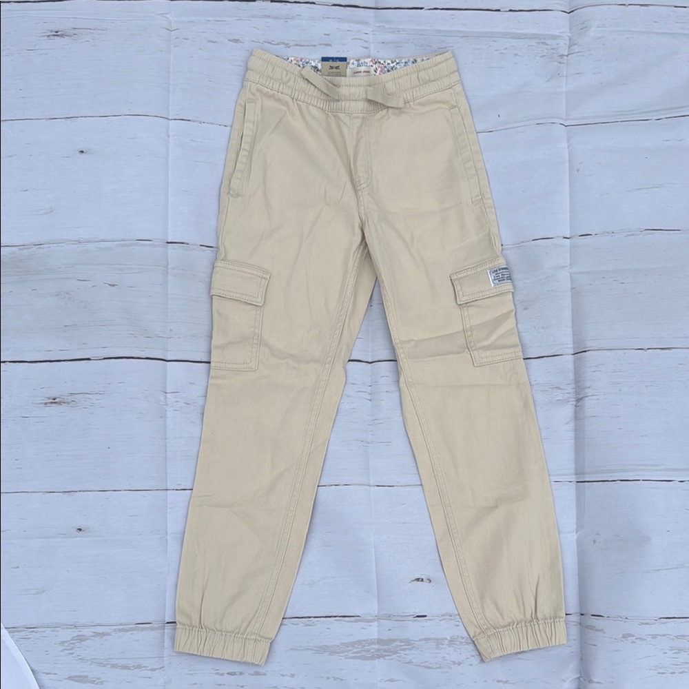 Levi's Beige Cargo Joggers